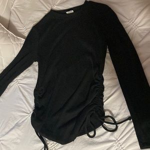 Women’s black long sleeve shirt